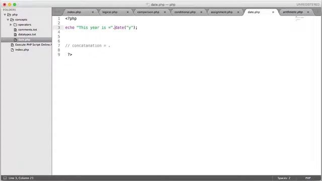 What are DATE and TIME in PHP [part 14] смотреть онлайн