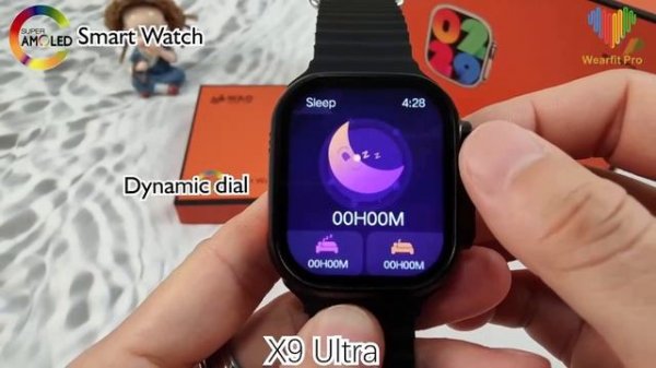 Smartwatch X9 Ultra 49mm Com 2 Pulseiras