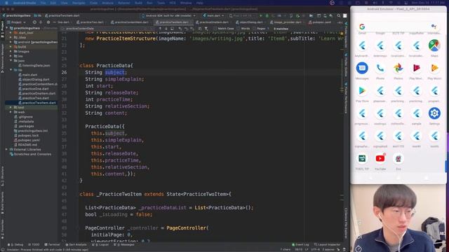 [ Flutter Live Coding ] Practicing English Exam - (4) Parsing data from Json смотреть онлайн