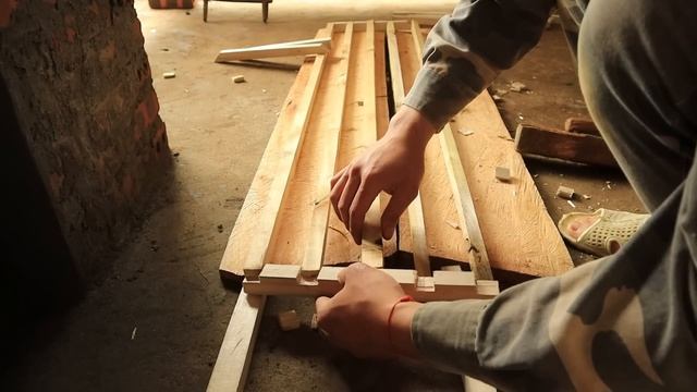 Building a new life episode 88 | Make a dish rack, complete the kitchen and eat boiled potatoes смотреть онлайн