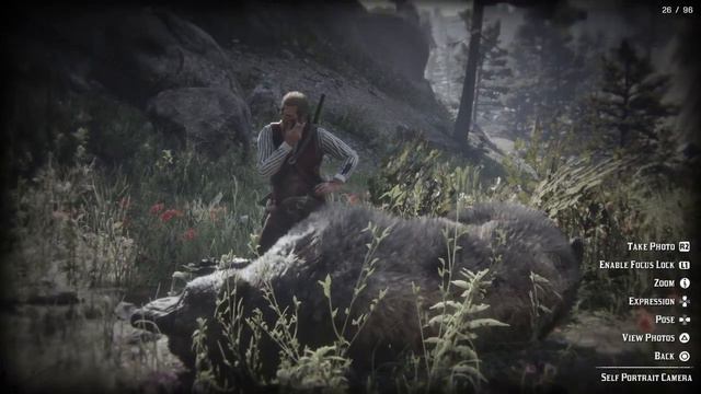 Hunting The Legendary Bharati Bear Red Dead Redemption 2 смотреть онлайн