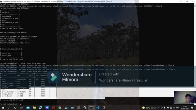 Menambah data pada MariaDB dengan Node js 41 смотреть онлайн