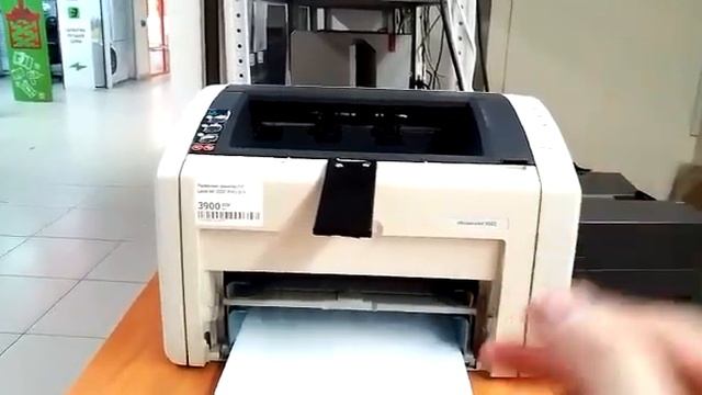 Тест лазерного принтера HP LaserJet 1022 смотреть онлайн
