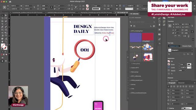 Let’s InDesign: Tips for Styling Text with Anika Aggarwal смотреть онлайн