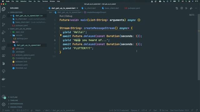 Asynchrony - Stream Generators and Operators in Dart | Flutter Dart Tutorial #41 смотреть онлайн