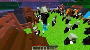 The King and Queen Of MONSTER PROM In Minecraft!