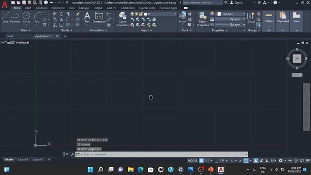 AutoCAD Application 2 | Modifying Commands смотреть онлайн