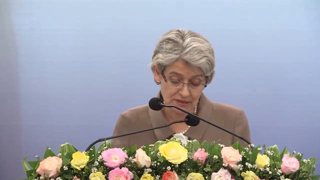 Keynote Address by Director General of UNESCO Madam Irina Bokova смотреть онлайн