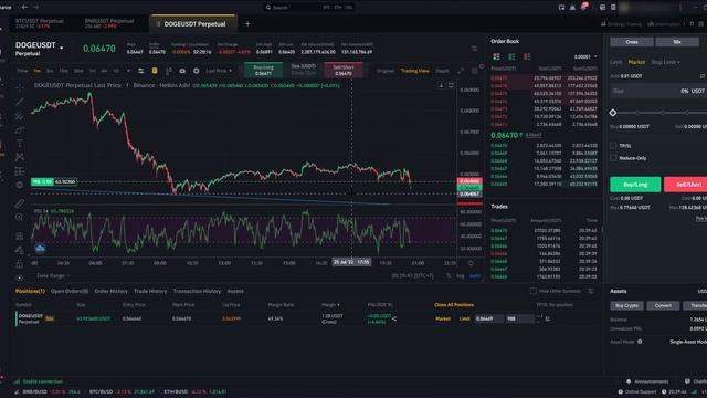 How to Show Display Settings "Open orders, Positions and Order history" in Binance Apps смотреть онлайн