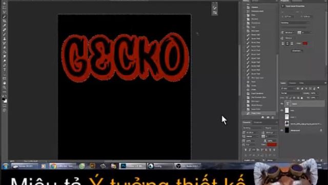 Tạo chữ hiệu ứng Graffiti bằng Photoshop смотреть онлайн