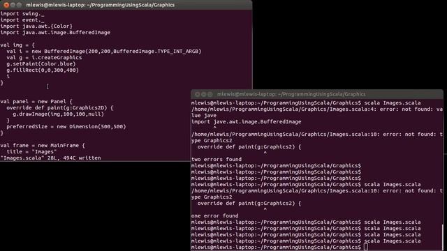Image, BufferedImage, And ImageIO (using Scala)