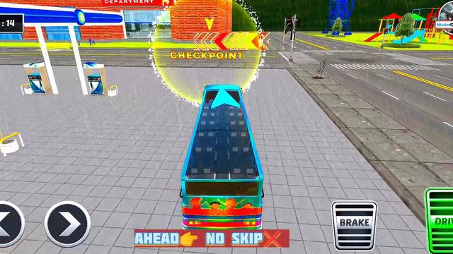 KIDS SCHOOL BUS COACH DRIVER 2024 GAMEPLAY _ school Bus simulator 3d _ Android gameplay смотреть онлайн