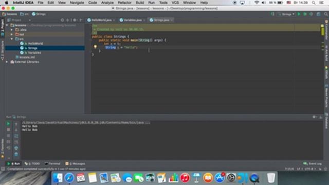 Java для начинающих. Урок 3: Строки(String) в Java. Ссылочные типы данных. смотреть онлайн