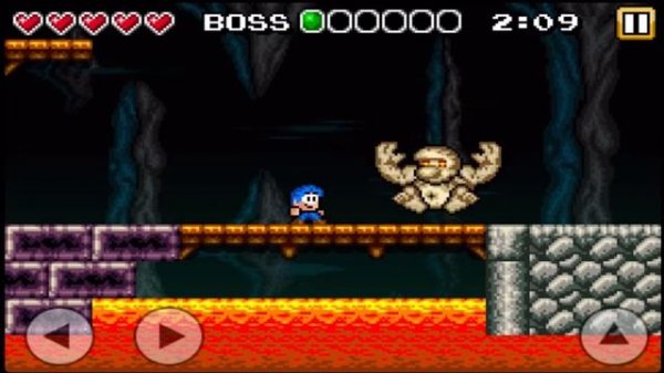 Bloo Kid - All Bosses + 3 Stars (No Damage)