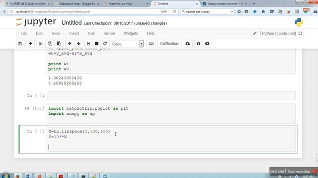 How to make scale logrithmic in matplotlib : MatplotLib Tutorials # смотреть онлайн