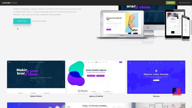 Amos - Creative WordPress Theme for Agencies and Freelancers Jul смотреть онлайн