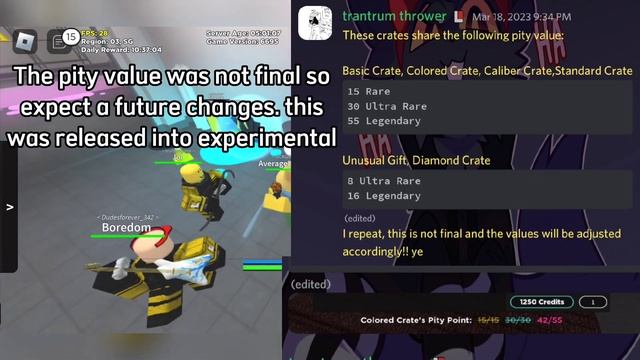 PITY SYSTEM AND NEW DAILY LOGIN | Roblox Kaiju Paradise смотреть онлайн