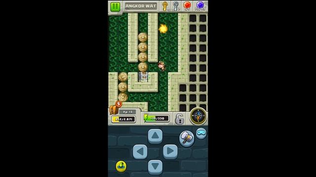 Diamond Quest: Don't Rush! Angkor Wat. Stage 11(Secret). Walkthrough. смотреть онлайн