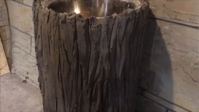 Оригинальный рукомойник из бетона смотреть онлайн