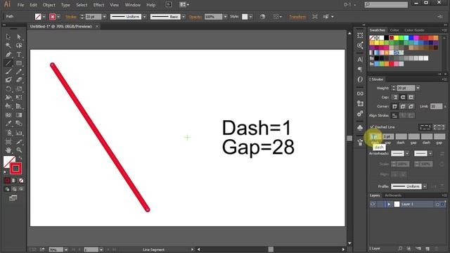 How to Make Dotted Lines in Adobe Illustrator смотреть онлайн