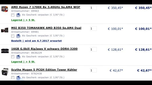 AMD RYZEN 1700X: Sothis PC-Hardware Zusammenstellung (CPU, Motherboard, RAM) смотреть онлайн