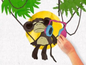 Обезьяна. Межпрограммное оформление