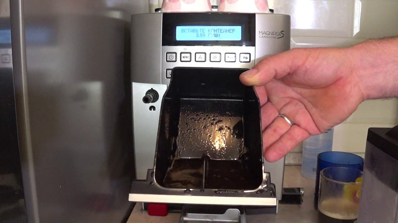 Косяк кофе-машины De Longhi ECAM22 360 S-не работает капучинатор смотреть онлайн