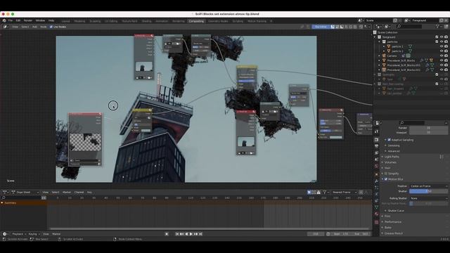 Blender Compositing Quicktip: Easy Atmospheric Falloff смотреть онлайн