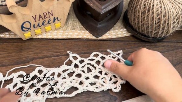 Zincir İşi Yastık Kılıfı / Chain Work Pillow Case