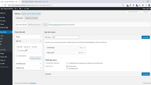 Hướng dẫn tùy chỉnh Theme WordPress cơ bản và nâng cao trong 7 phút | Hosting WordPress | MẮT BÃO смотреть онлайн