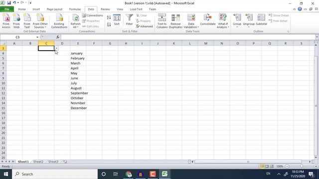 Microsoft Excel Tutorial in Urdu Part 7 || Create Calendar in Excel - Create Drop Down List in exce смотреть онлайн