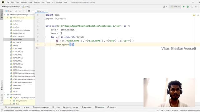 "? Lightning-Fast JSON File to Oracle Table Loading with cx_Oracle and Our Go-To json Tool ?" смотреть онлайн