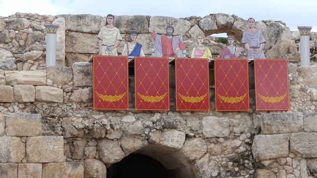 римский амфитеатр Израиль окрестности г Кирьят Гат смотреть онлайн