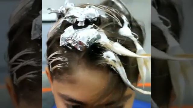 HAIR COLOR CHANGE/ИЗМЕНЕНИЕ ЦВЕТА ВОЛОС смотреть онлайн