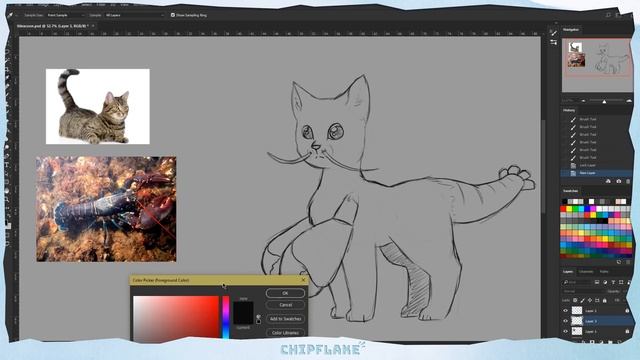 Combining Two Different Animals To Make A New Animal (again)