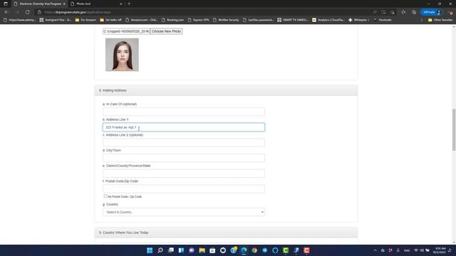 Как заполнить заявку на участие в лотерее Green Card (Грин Карт) DV2024.