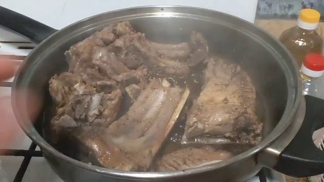 Самые вкусные ребрышки с картошкой в соевом соусе.#ребрышки #мясо #соевыйсоус #картошка ##. смотреть онлайн