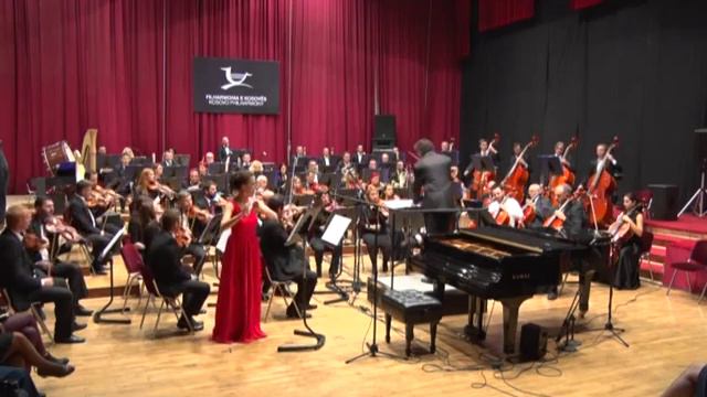 Gentiana Ahmeti - Cecile Chaminade ,Concertino for Flute and orchestra смотреть онлайн