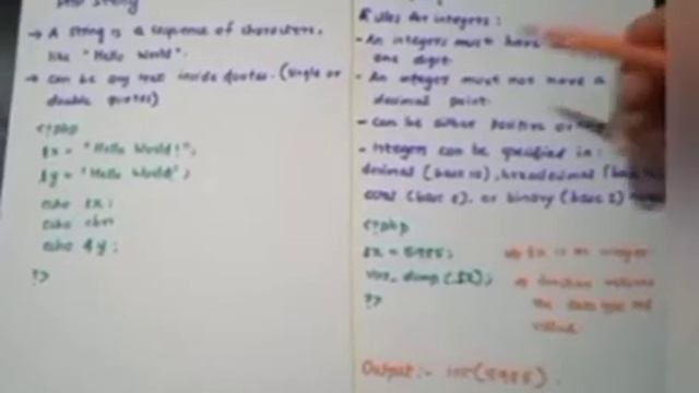 PHP Datatypes- Part 1 смотреть онлайн