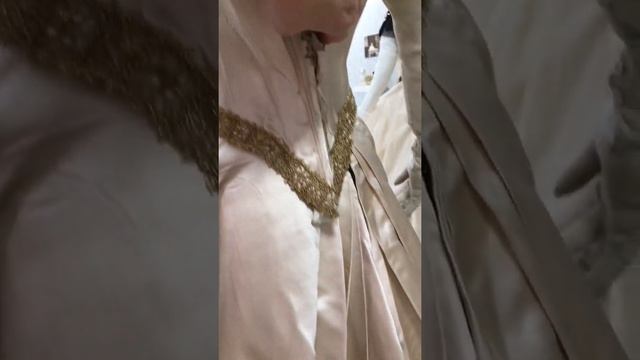 Бальный костюм 1890 год.