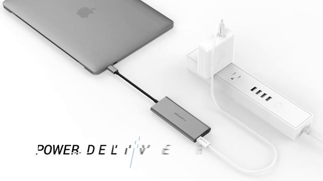 LENTION USB-C Multi-Port Hub with 4K HDMI Output, 4 USB 3.0, Type C Charging(CB-C35, Space Gray) смотреть онлайн