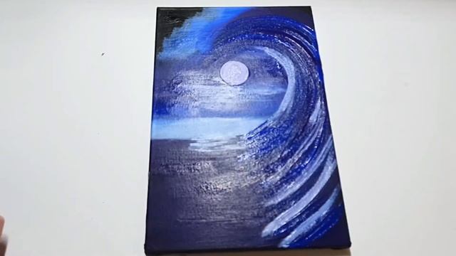 Как нарисовать морскую волну акриловыми красками смотреть онлайн