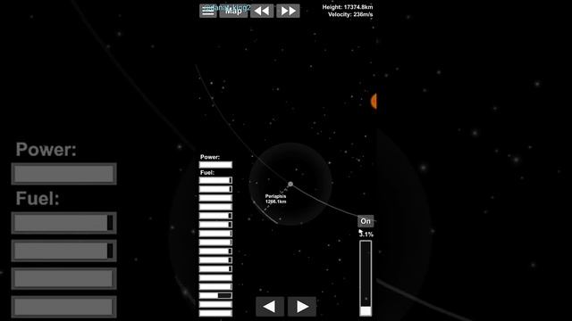 SFS | Полёт к спутнику Юпитера Каллисто в игре Spaceflight Simulator на тяжёлом космоплане смотреть онлайн