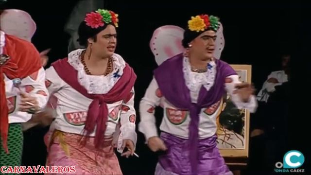 Chirigota La revolución de las mariposas (las Frida Kahlo). Preliminares. Pasodoble El concurso ya. смотреть онлайн