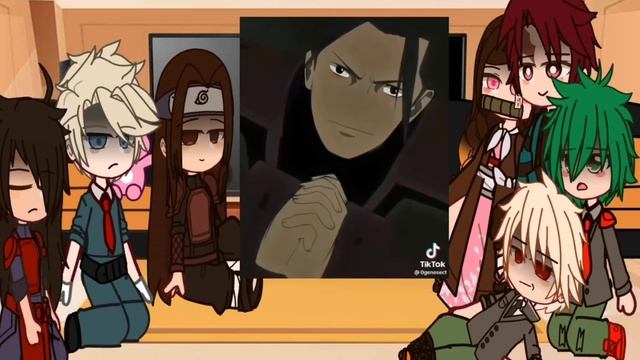 Anime characters react to each other (3/?) || Naruto shippunden || Gacha Club смотреть онлайн