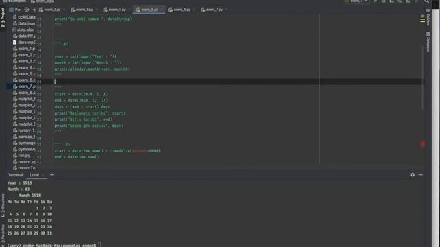 Python Time Modülü ve Farklı Fonksiyonların Kullanım Örnekleri смотреть онлайн