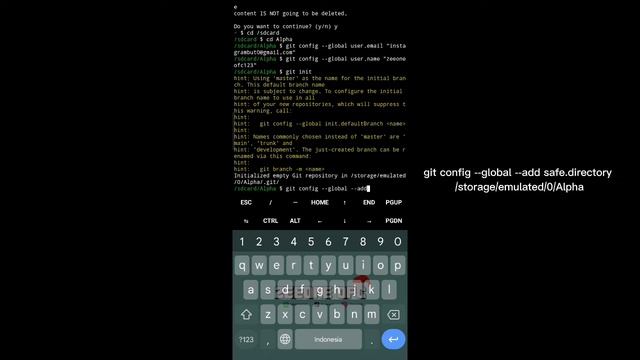 Cara upload file atau folder ke github melalui termux смотреть онлайн