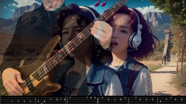 Crazy Little Thing Called Love - Queen basscover with basstabs - Bassbuzz 50 songs challenge смотреть онлайн