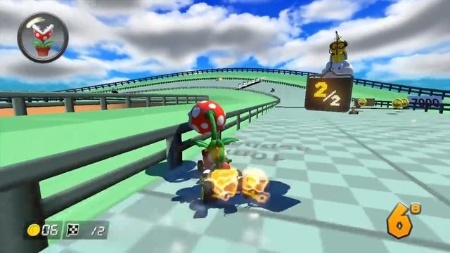 Mario Kart 8 - Unused Beta Course left in the Kiosk Demo смотреть онлайн