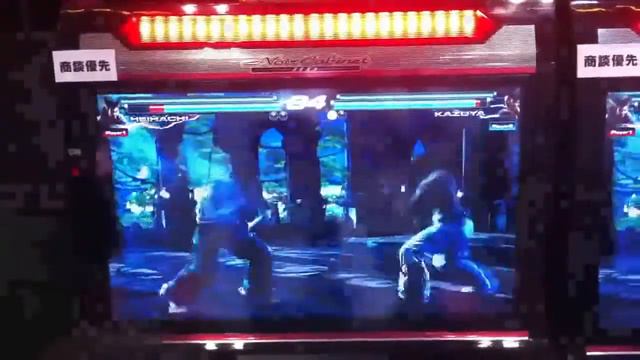 AOU2011 Tekken Tag 2 Gameplay Hei_Jinpachi Vs Kazuya_Heihachi